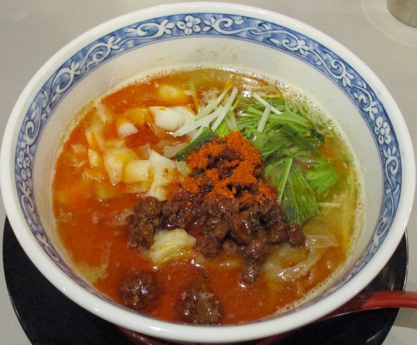 「鶏白湯担担麺(中辛)900円」@KOBE ENISHI 五反田店の写真