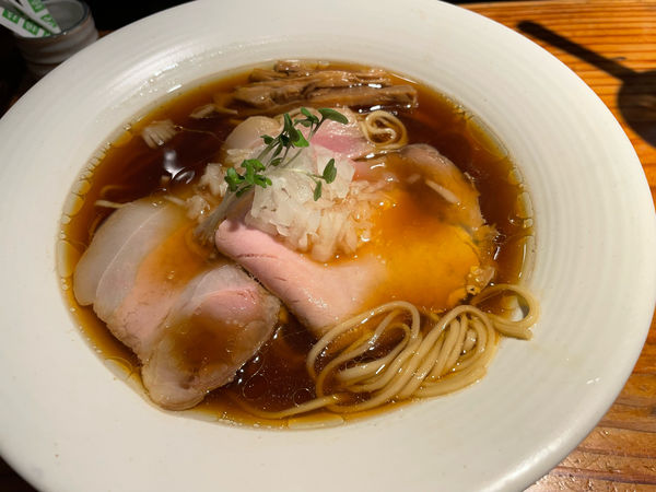 「醤油そば900円」@麺処 篠はらの写真