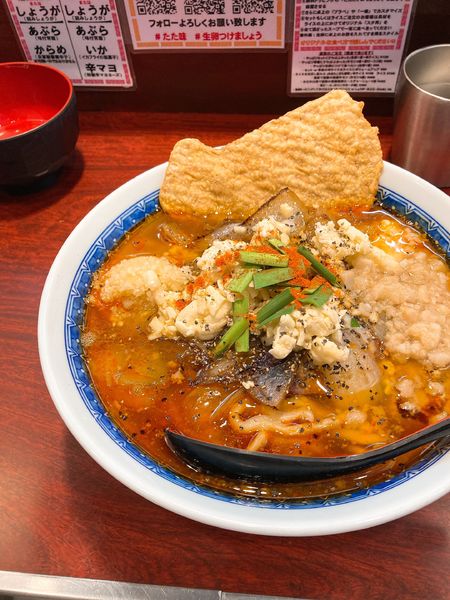 「辛スタミナ中華」@中華そば たた味の写真