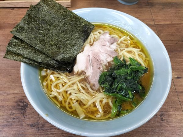 「ラーメン並メンやわ油多め」@二代目 英吉家の写真