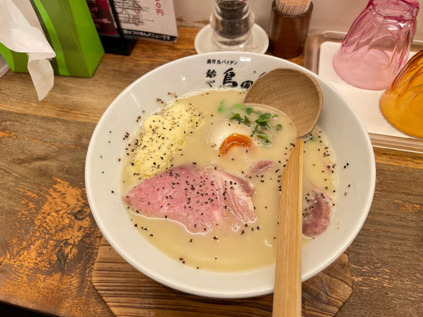 「鶏そばフロマージュ」@麺や 鳥の鶏次の写真