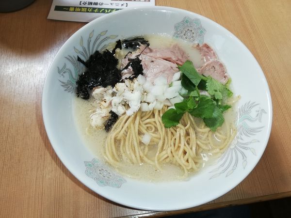 「真鯛の粗挽き潮SOBA」@拉麺 イチバノナカの写真