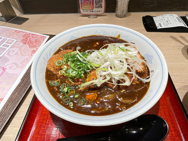 「カツカレー麻婆麺」@中国酒家 朝陽閣の写真