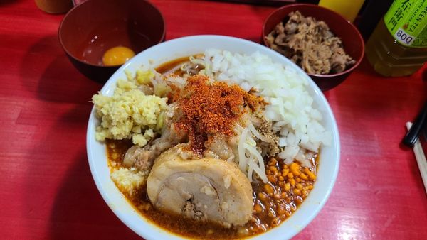 「辛いラーメン2辛など」@鷹の目 川口店の写真