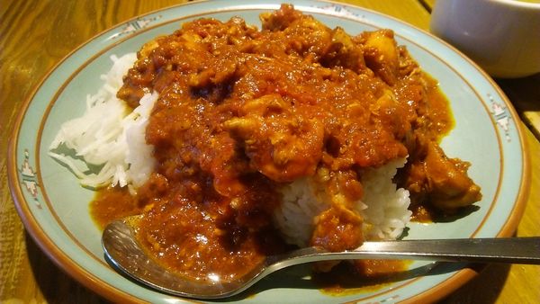 「ランチ チキンカレー 中盛 750円」@Chicken Place 柳橋本店の写真