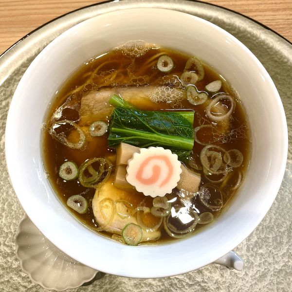 「黒出汁 ￥1100」@中華そば 深緑の写真