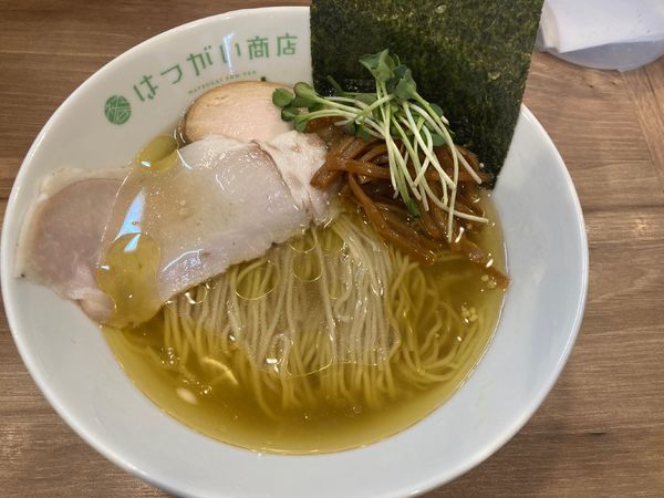 「しおそば」@はつがい商店の写真