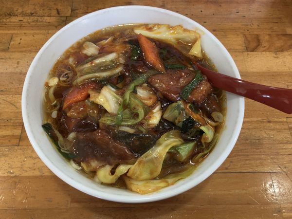 「スタミナラーメン温」@珈奈里屋の写真