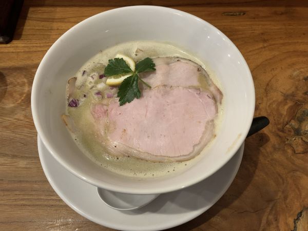 「牡蠣煮干しそば」@中華そば 先崎の写真