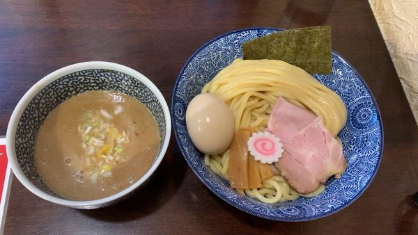 「つけ麺中盛り＋味玉1,050」@麺処はなぶさの写真