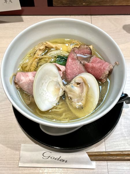 「【7周年記念限定】7年SOBA (塩) ￥1600」@柳麺 呉田-goden-の写真