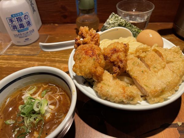 「濃厚ニ天つけ麺」@麺屋武蔵 二天 池袋店の写真
