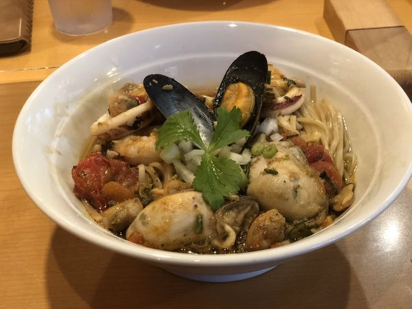 「牡蠣漁師風まぜそば」@醤油と貝と麺そして人と夢の写真