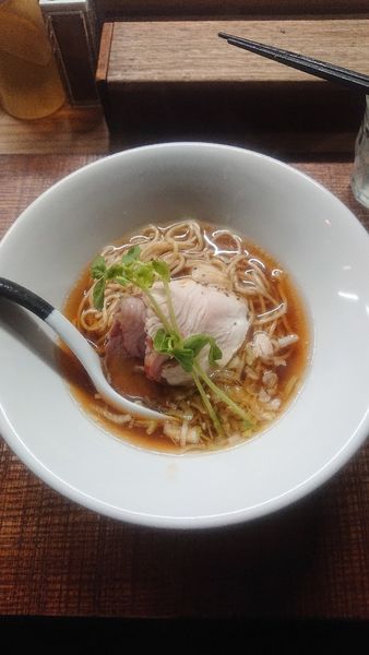 「鱧醤油蕎麦」@芛堂寺の写真