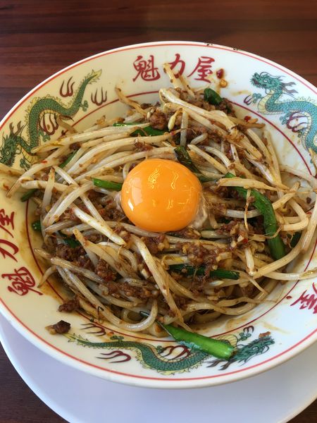 「汁無台湾麺」@ラーメン魁力屋 狩場店の写真