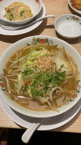 「【限定】野菜煮込みラーメン640円」@餃子の王将 354号館林店の写真