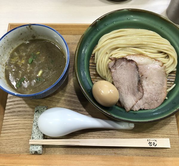 「味玉極濃煮干しつけ麺1060円」@煮干しつけ麺 宮元の写真