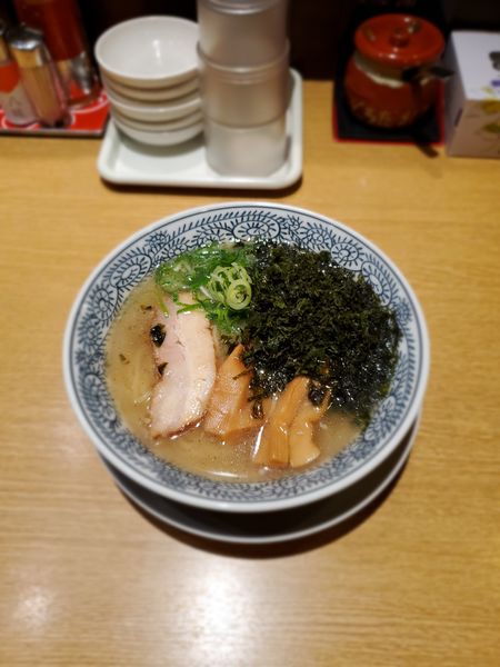 「磯海苔 塩らーめん」@丸源ラーメン 掛尾店の写真