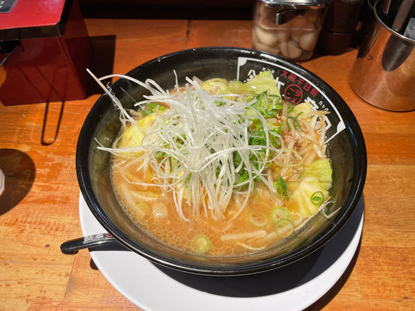 「野菜ラーメン」@河童ラーメン本舗 米国村店の写真