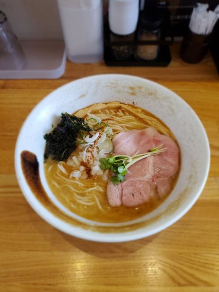 「あご出汁中華そば 塩」@あごだし中華そば おお崎の写真