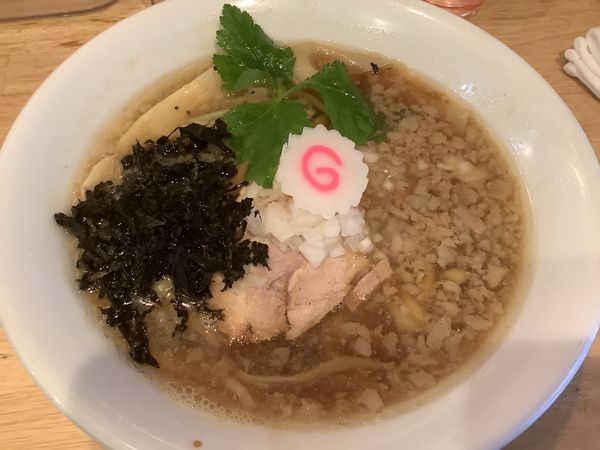 「煮干しそば（醤油）850円」@中華そば ムタヒロの写真