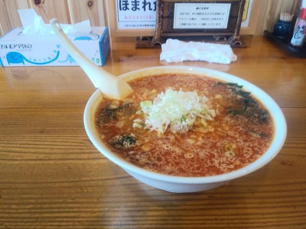 「担々麺　大盛」@ほまれ食堂の写真