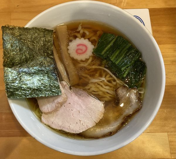 「中華そば」@白河手打中華そば 法隆の写真