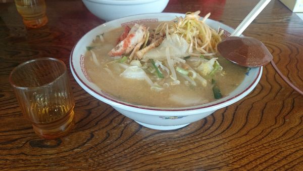 「味噌ラーメン大盛　もらいネギ」@まつり亭の写真