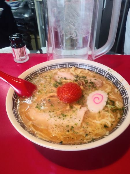 「辛味噌ラーメン　大盛」@龍上海 米沢店の写真