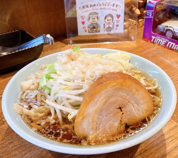 「【限定】二郎の味がするラーメンver5.5」@らー麺屋 バリバリジョニーの写真