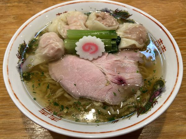 「ワンタン麺（山椒）」@キング製麺の写真