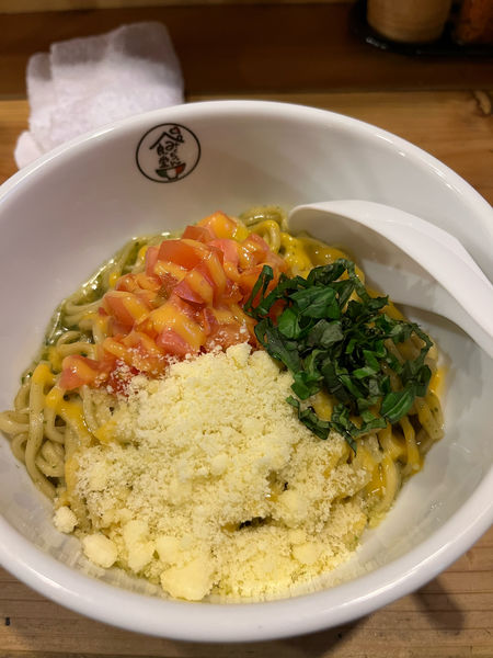 「トマトバジル」@イタリアンまぜそばのお店 みくちゃん食堂の写真
