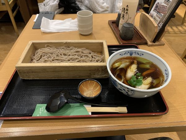 「鴨汁せいろ（1400円）」@笹陣 流山店の写真