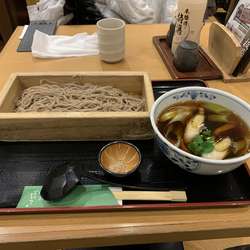 鴨汁せいろ（1400円）