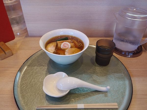 「黒出汁」@中華そば 深緑の写真