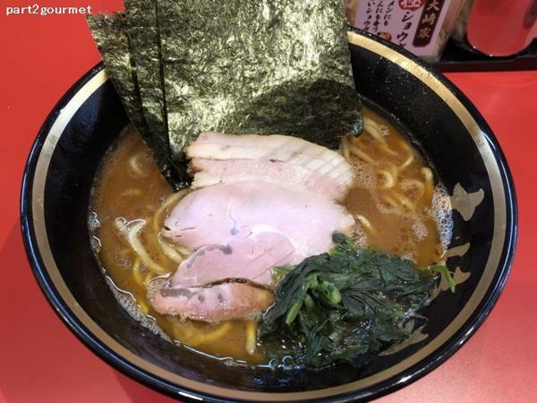 「ラーメン並 (750円)」@横浜家系ラーメン 大﨑家の写真