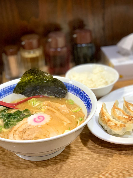 「Aセット」@麺屋十王 八幡山店の写真