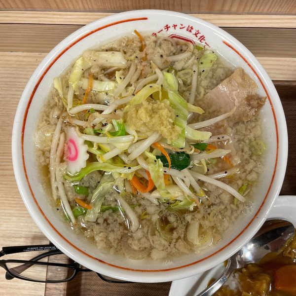 「タンメン」@ラーチャン専門 我武者羅 四谷店の写真