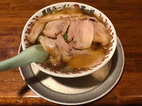 「ラーメン　800円」@尾張ラーメン 第一旭 錦店の写真