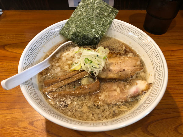 「背脂中華そば」@拉麺 瑞笑の写真