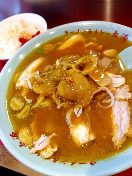 「カレーラーメンセット・チャーシュー増し」@太源の写真