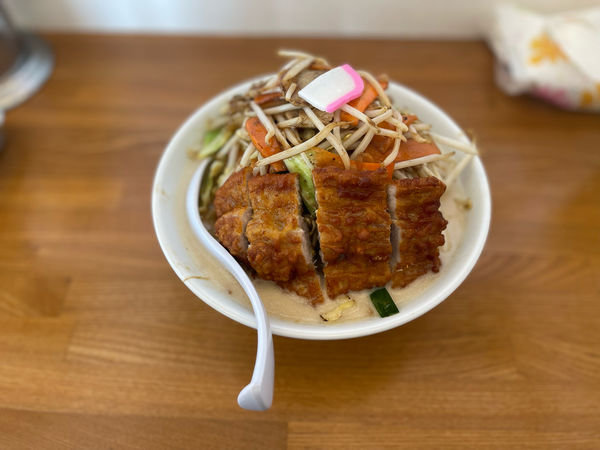 「排骨タンメン」@極濃湯麺 シントミ 藤岡店の写真