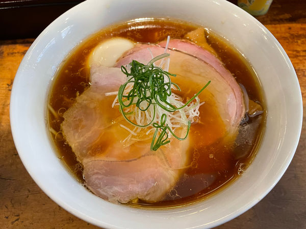 「味玉中華そば」@中華そば しば田の写真