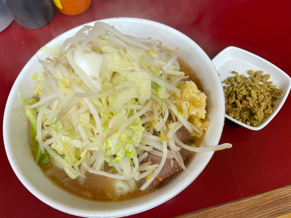 「ラーメン少なめ、和っ！カレー」@ラーメン二郎 相模大野店の写真