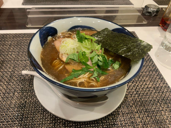 「秋刀魚らーめん」@拉麺BARuでんすけの写真