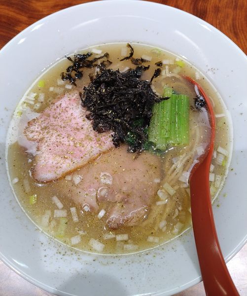 「牡蠣と煮干しの山椒そば」@三馬路 東京店の写真