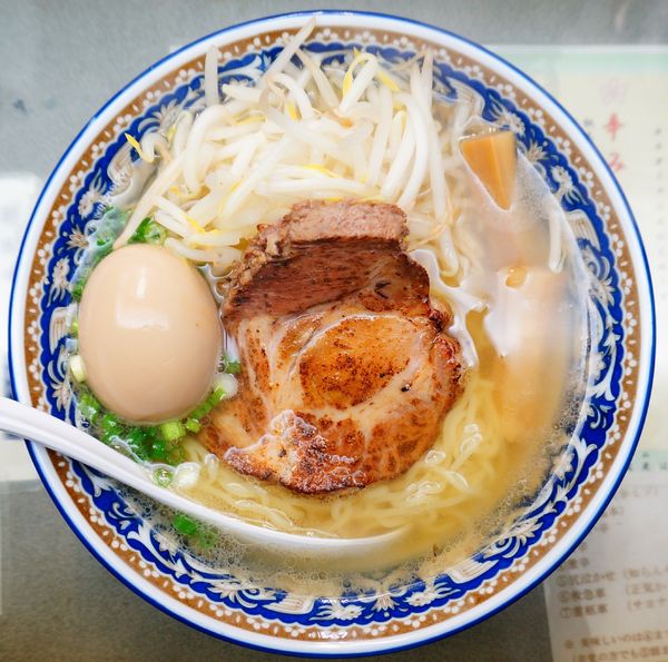 「昭和ラーメン＋煮玉子」@昭和の写真