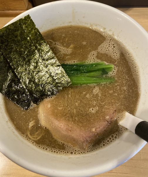 「【限定】ニボ豚そば　８５０円」@麺屋Mの写真