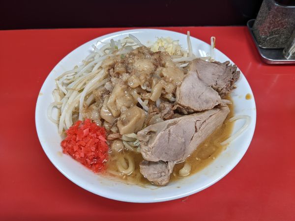 「みそ（並）800円」@ラーメンハイキックの写真