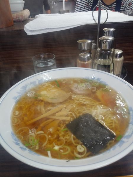 「中華そば　大盛」@そばの店 ひらまの写真